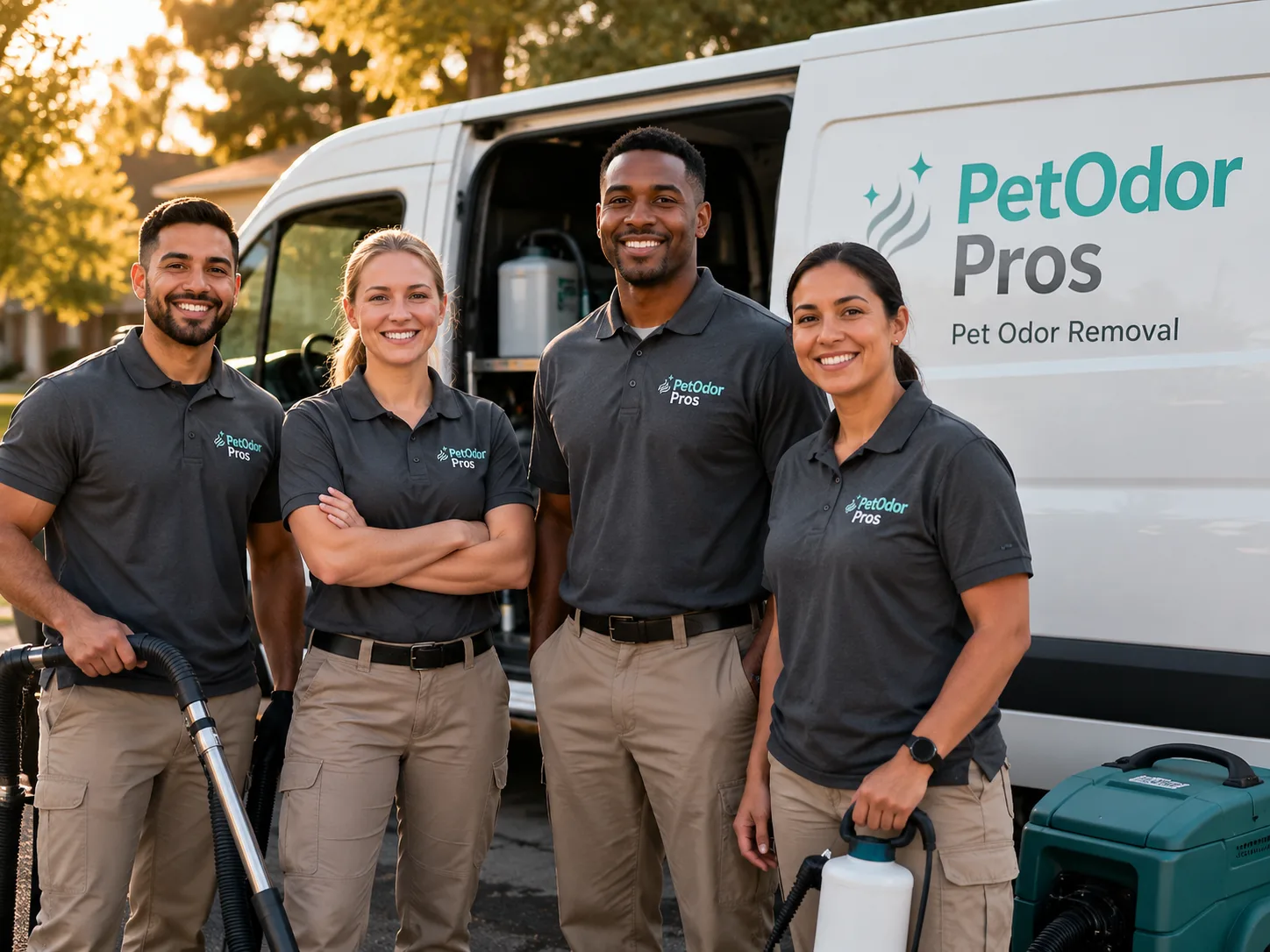 Pet Odor Removal team serving Laton, CA